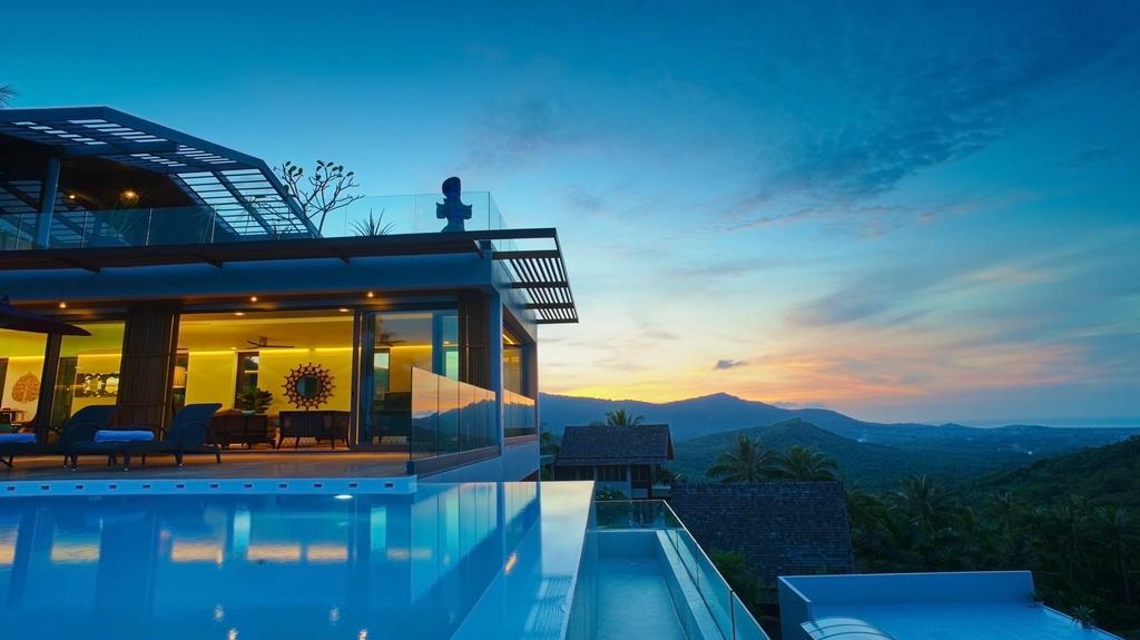 Villa Blue Bophut Esterno foto
